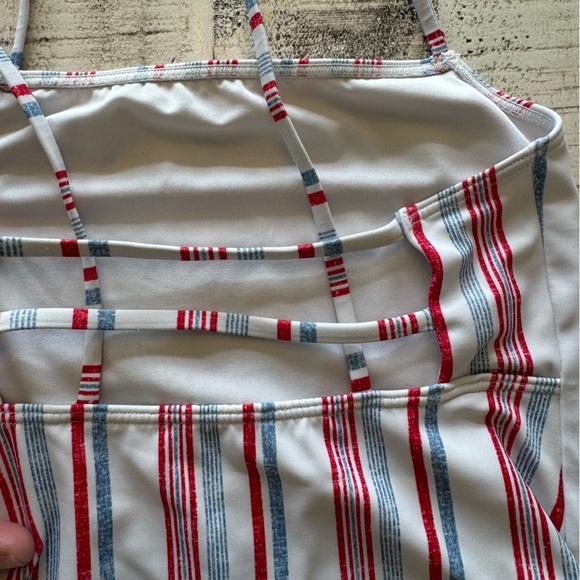 Lake of Stars Roxy Big Girls One Piece Swimsuit Stripes - Picture 8 of 8